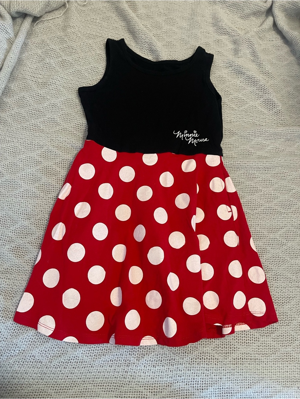 Disney Red & Black Polka Dot Minnie Dress
